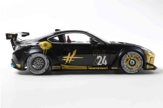 Toyota GR86 LBWK BODY KIT schw./gld S1813603 Solido 1:18 Metallmodell